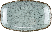 7"Oblong oval plate(FLAT)