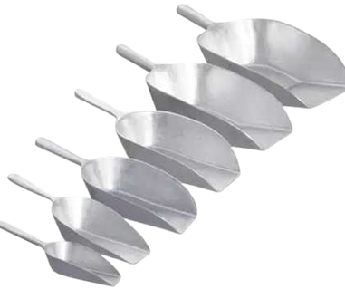 כף מזון שטוחה אלומניום נסליין 6OZ