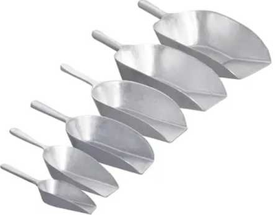 כף מזון שטוחה אלומניום 35OZ