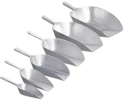 כף מזון שטוחה אלומניום 88OZ